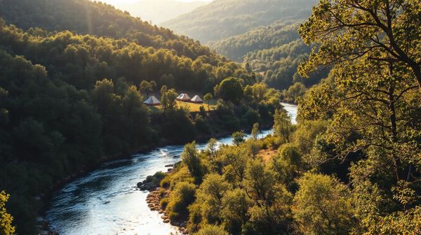 Découvrez les meilleures options de camping en Ardèche