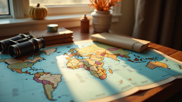 Sélectionner la meilleure destination où partir en voyage en octobre